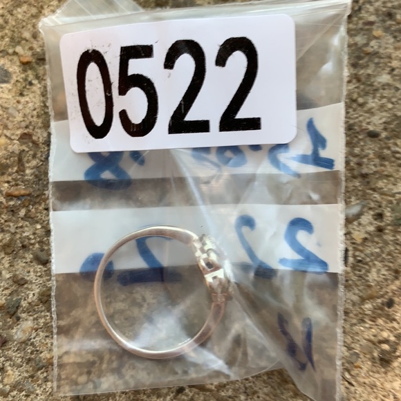 Natural 925 Silver Ring With CZ - Picture 9 of 11